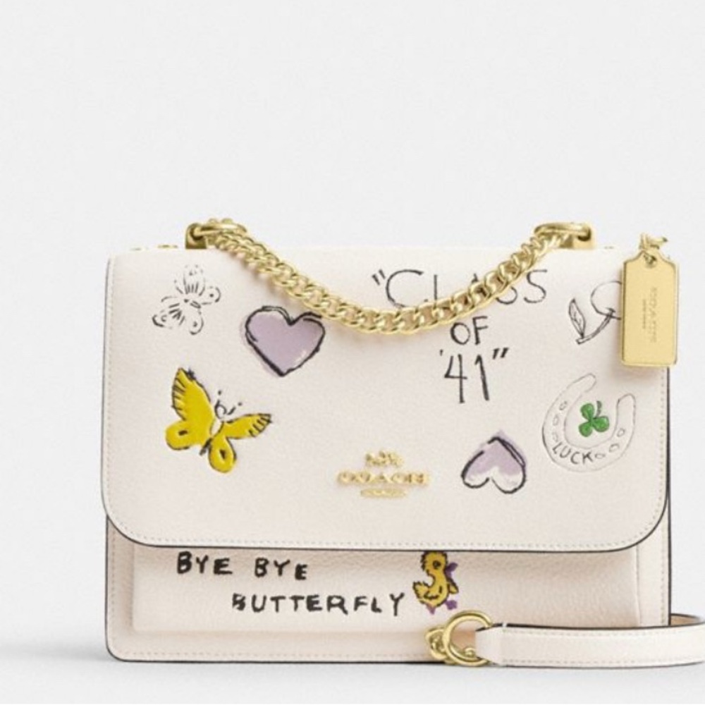 Coach Klare Crossbody Bag with Sketch Print